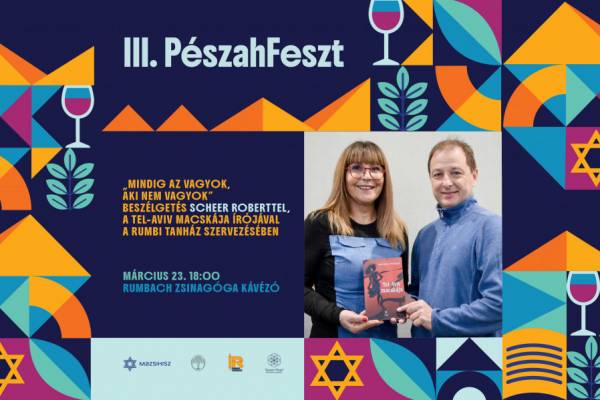 „Mindig az vagyok, aki nem vagyok” – irodalmi beszélgetés Scheer Róberttel